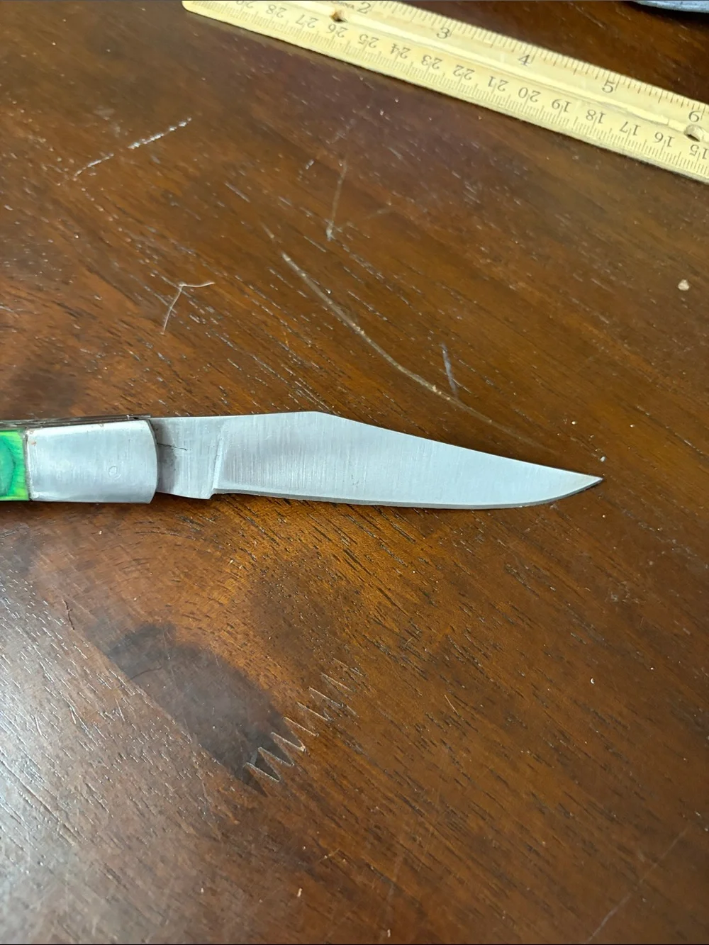 Hand crafted 9” folding with corkscrew